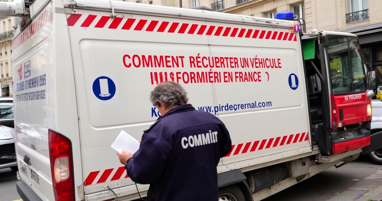 Comment récupérer un véhicule mis en fourrière en France